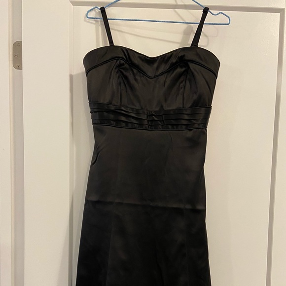 RW&CO Size 2, Black strapless Satine Cocktail Dress. Y2K, Party, evening dress. - Picture 4 of 12